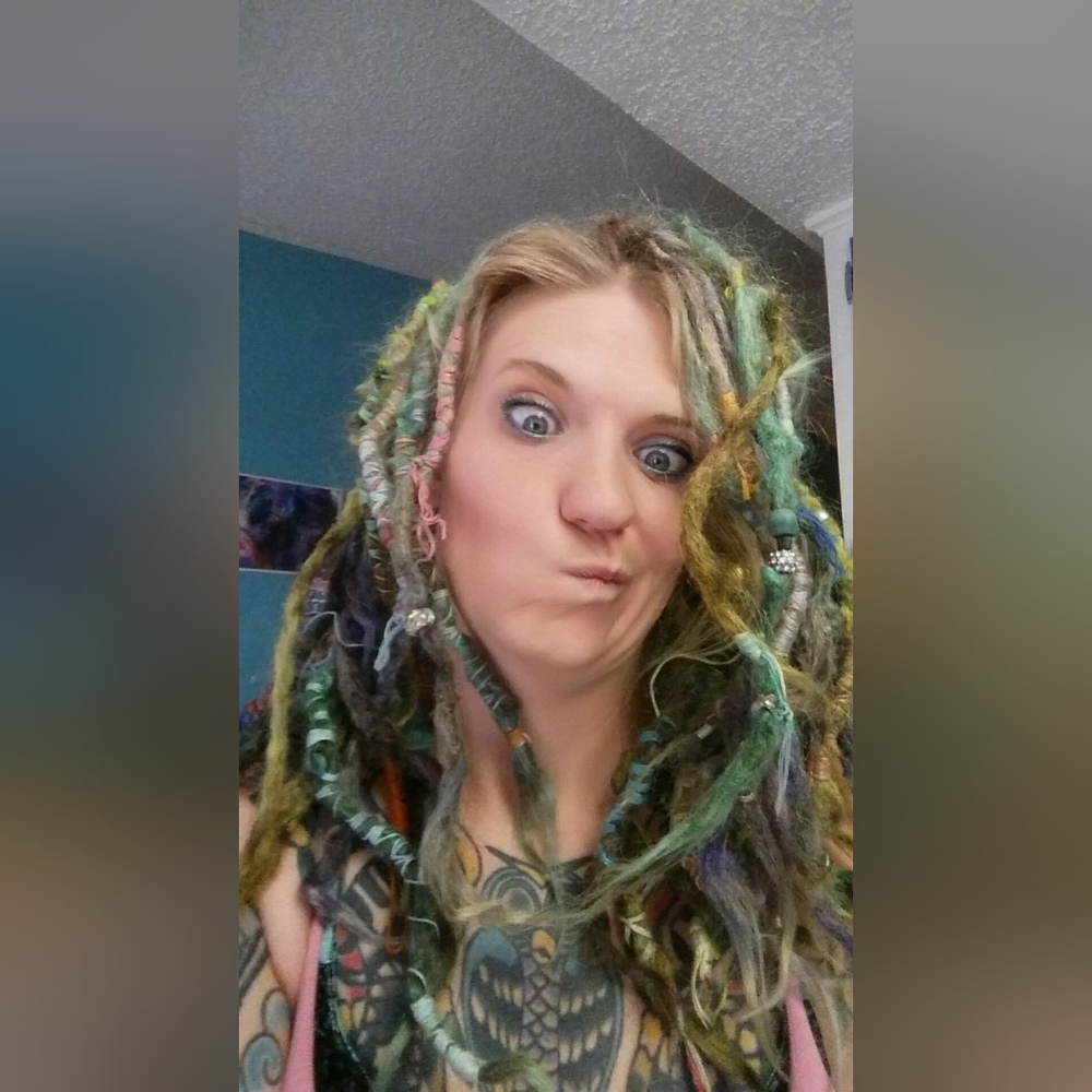 100% human hair customized dreadlocks!